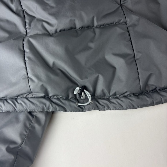 NORTH FACE Catawissa Jacket Coat Women Size Small Gray Floral - Picture 12 of 13